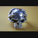 BIKER TOTENKOPFRING SKULL HERRENRING SILBERRING 925 SILBER 239