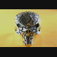 PUNISHER TOTENKOPF SKULL BIKER HERRENRING SILBERRING 925 SILBER / 347    