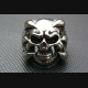 HERRENRING TOTENKOPF SKULL BIKER CHOPPER EDELSTAHL 013