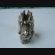 DRACHE DRACHENRING SKULL SIEGELRING BIKER SILBERRING 925 SILBER 092
