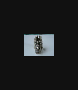 DRACHE DRACHENRING SKULL SIEGELRING BIKER SILBERRING 925 SILBER 092