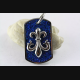ROYAL FLEUR-DE LIS TEMPELRITTER KREUZ LILIENANHÄNGER  / 390