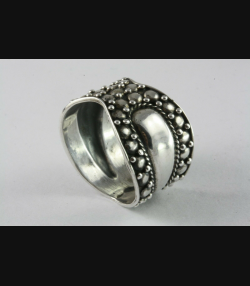 DESIGN BANDRING FILIGRAN SILBERRING 925 SILBER / 607