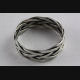 BANDRING CELTIC KELTEN GEFLOCHTEN BIKER RING 925 SILBER SILBERRING / 026