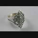 FILIGRANER DESIGN DAMEN RING BANDRING 925 ECHT SILBER SILBERRING / 042