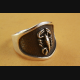 MASSIVER BANDRING BIKER SCORPION RING 925 SILBER SILBERRING / 098