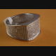 STRASS RING ZIRKONIA STEIN SIEGELRING SILBERRING 925 SILBER / 215