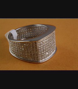 STRASS RING ZIRKONIA STEIN SIEGELRING SILBERRING 925 SILBER / 215