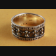 FLEUR-DE-LYS ROYAL ZIRKONIA SILBERRING GOTHIC LILIEN SILBERRING 925 SILBER / 216
