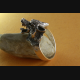 WOLF WOLFSKOPFRING DOG SILBERRING 925 ECHT SILBER / 412