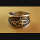 DESIGN BANDRING CELTIC TATTOO BIKER RING 925 SILBER SILBERRING TRIBAL / 419