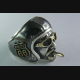 BIKER CHOPPER TOTENKOPFRING ROUTE 66 SILBERRING 925er SILBER 254