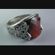 TATTOO FILIGRAN ZIRKONIA SIEGELRING SILBERRING 925 SILBER / 084